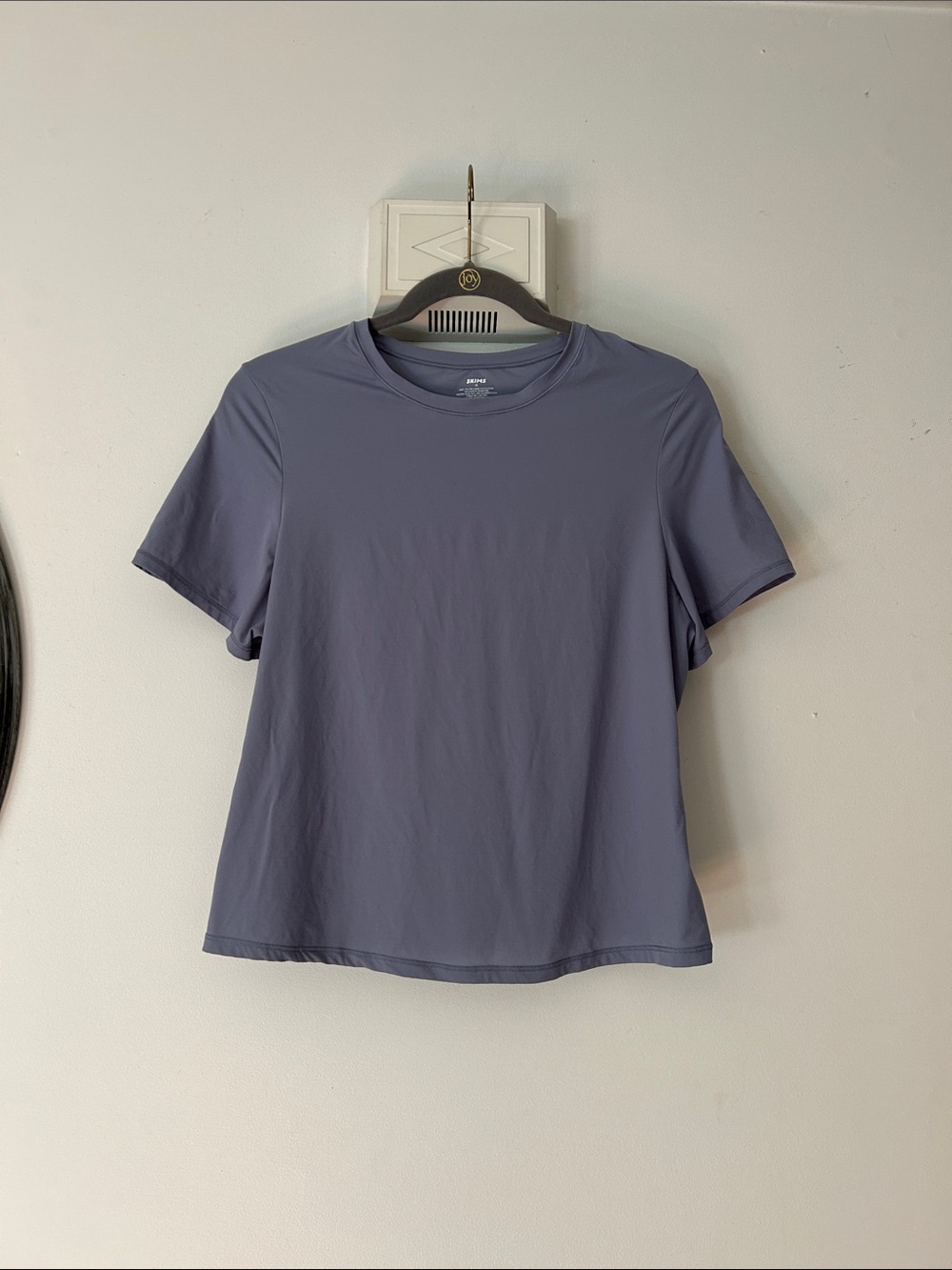 Skims Fits Everybody Tee Shirt In Slate Women's size 2x